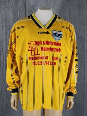Vintage Soccer Jersey - FC Mollney Long Sleeve by Reusch - Men's 2XL
